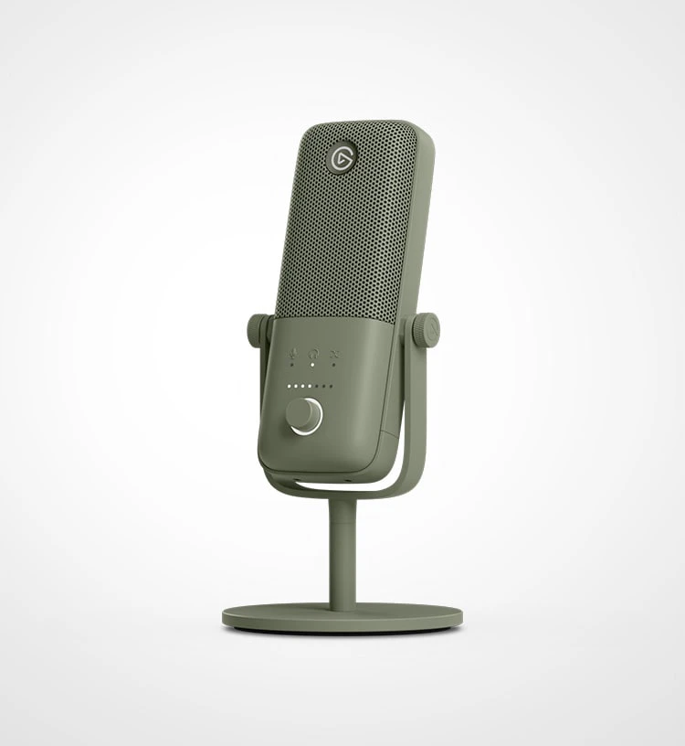 Wave:3 - Forest Green | Microphone & Digital Mixing Solution | Elgato